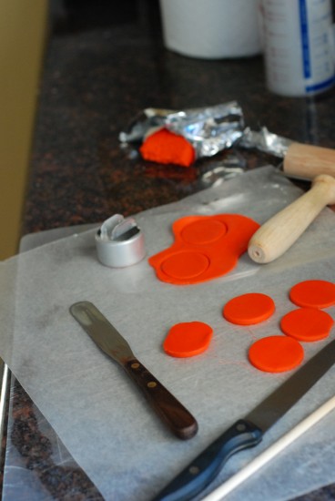 Halloween fondant