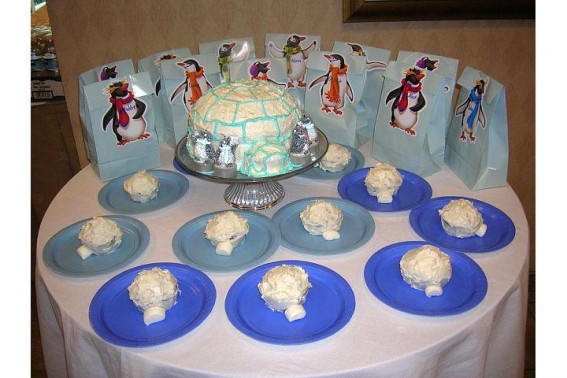 penguin party theme