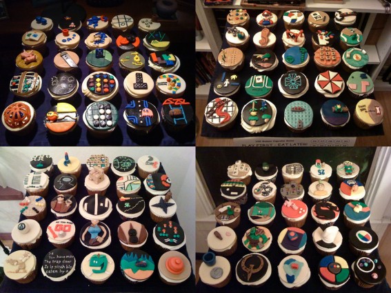 100 Games Cupcakes